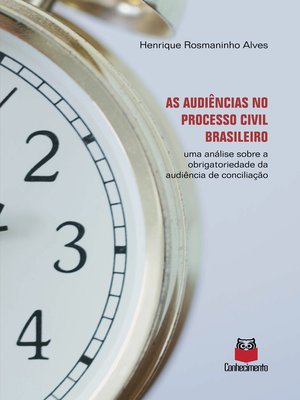 cover image of As audiências no processo civil brasileiro
